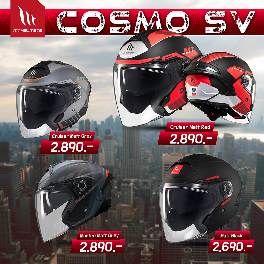 MT Half Helmet COSMO SV Shopee Malaysia
