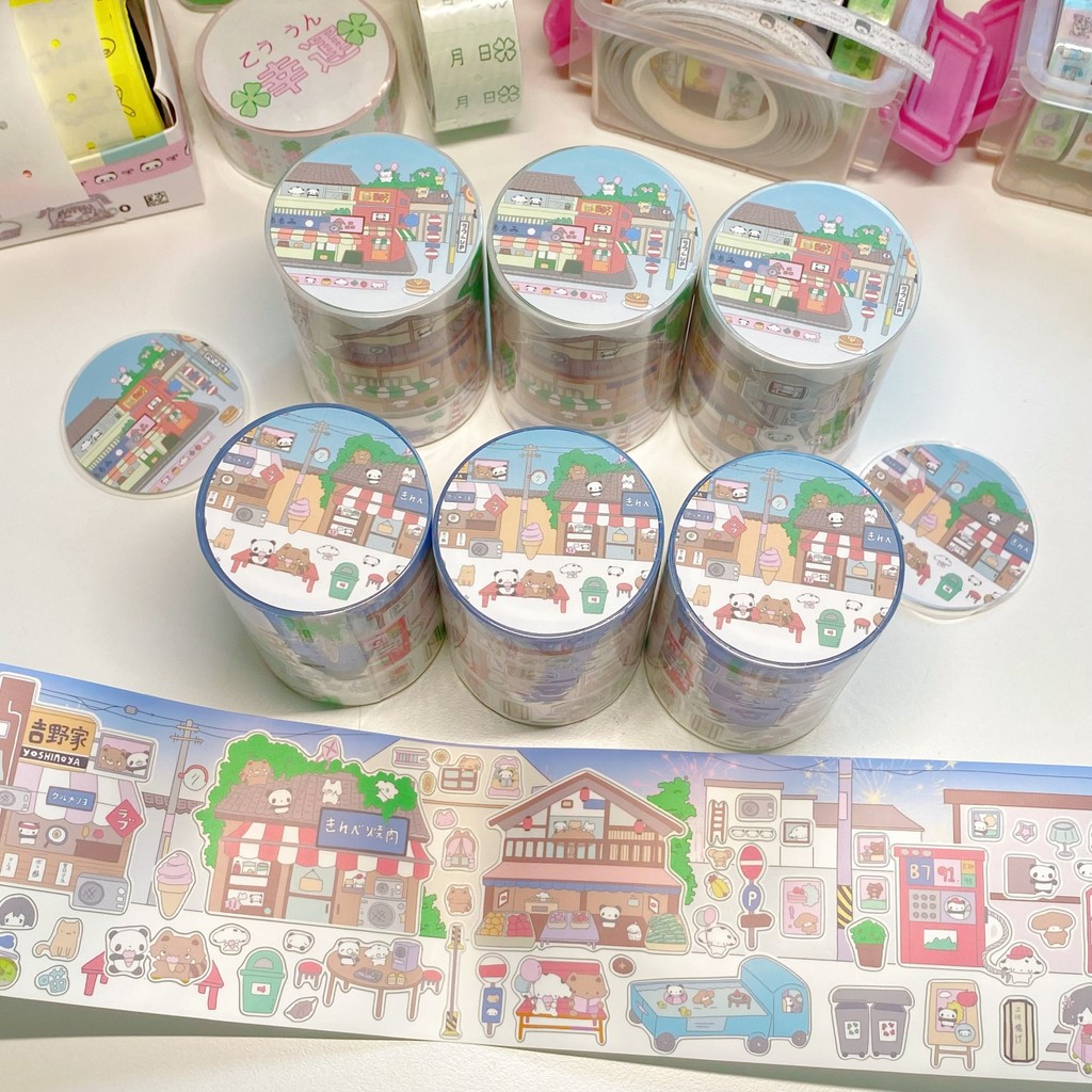 New Product Sticker Roll Handbook Sticker Cute Sticker diy | Shopee ...