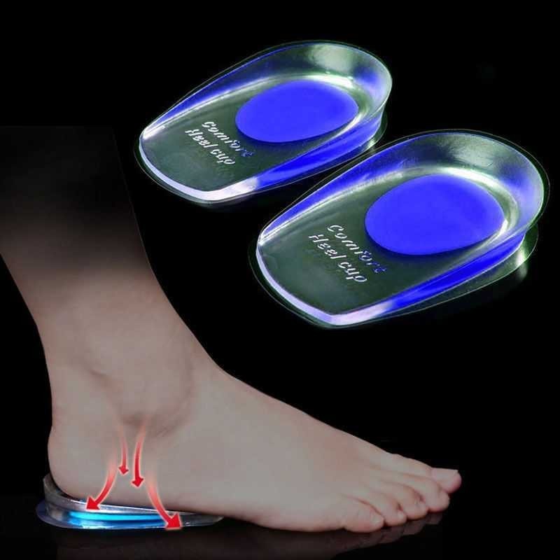 Insular Footwear Shoe Soles Soft Silicone Gel Half Heel for Women