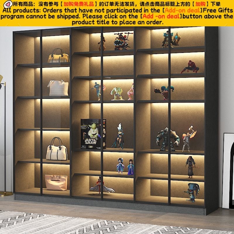 HY-6/Support customization-Lockers with Glass Door Manual Cabinet ...