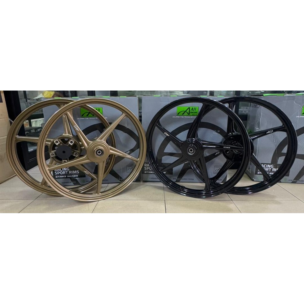AJI Y15ZR / MX KING / SNIPER / EXCITER 150/155 WHEELS STRIKE SERIES ...
