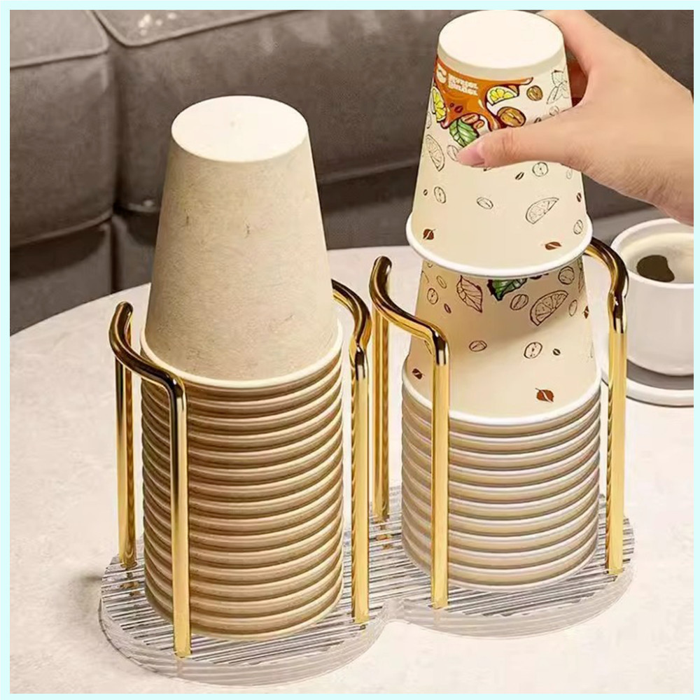 Kitchen Paper Cup Holder Multi-functional Desktop Display Rack, Water ...