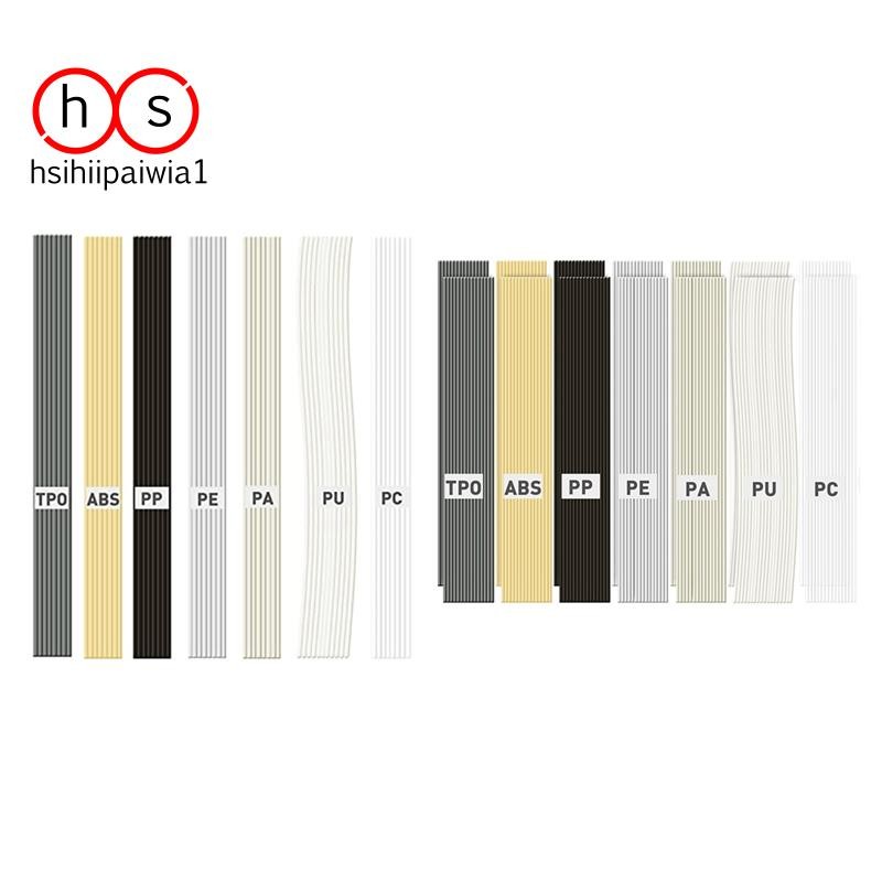 Plastic Welding Rods, 7 Types ABS PP PU PE PA PC TPO 13 Inch Plastic ...
