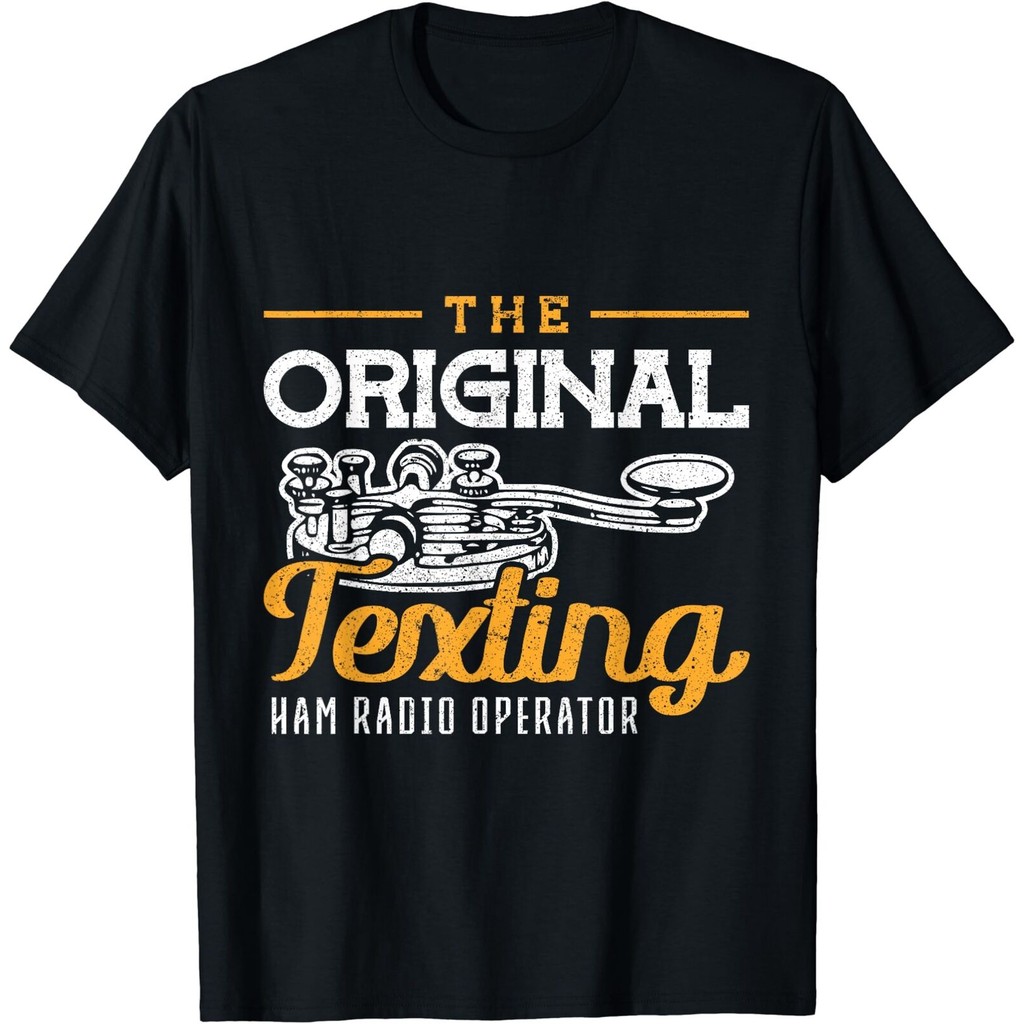 New Limited Morse Code Keyer Original Texting Ham Radio T-Shirt ...