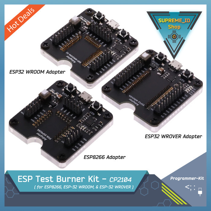 Mini Test/Burning/Programming Dev Burner Board CP2104 Plug & Play for ...