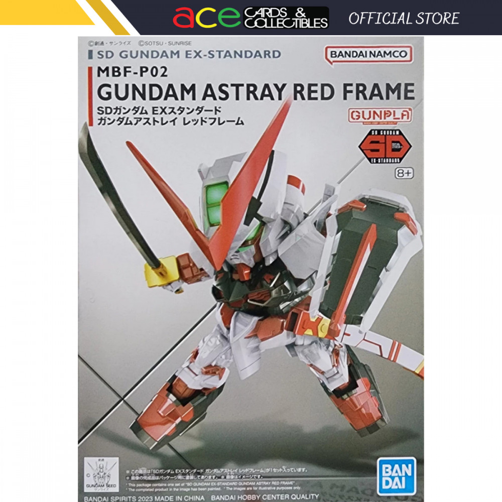 Gunpla SD Gundam EX-Standard Gundam Astray Red Frame | Shopee Malaysia