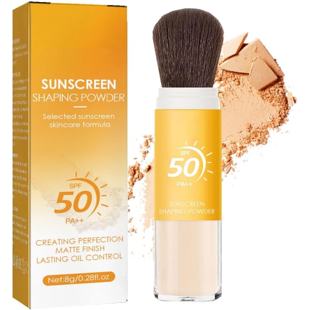 Scalp Sunscreen Powder SPF 50 - Translucent Mineral Powder for Hair ...