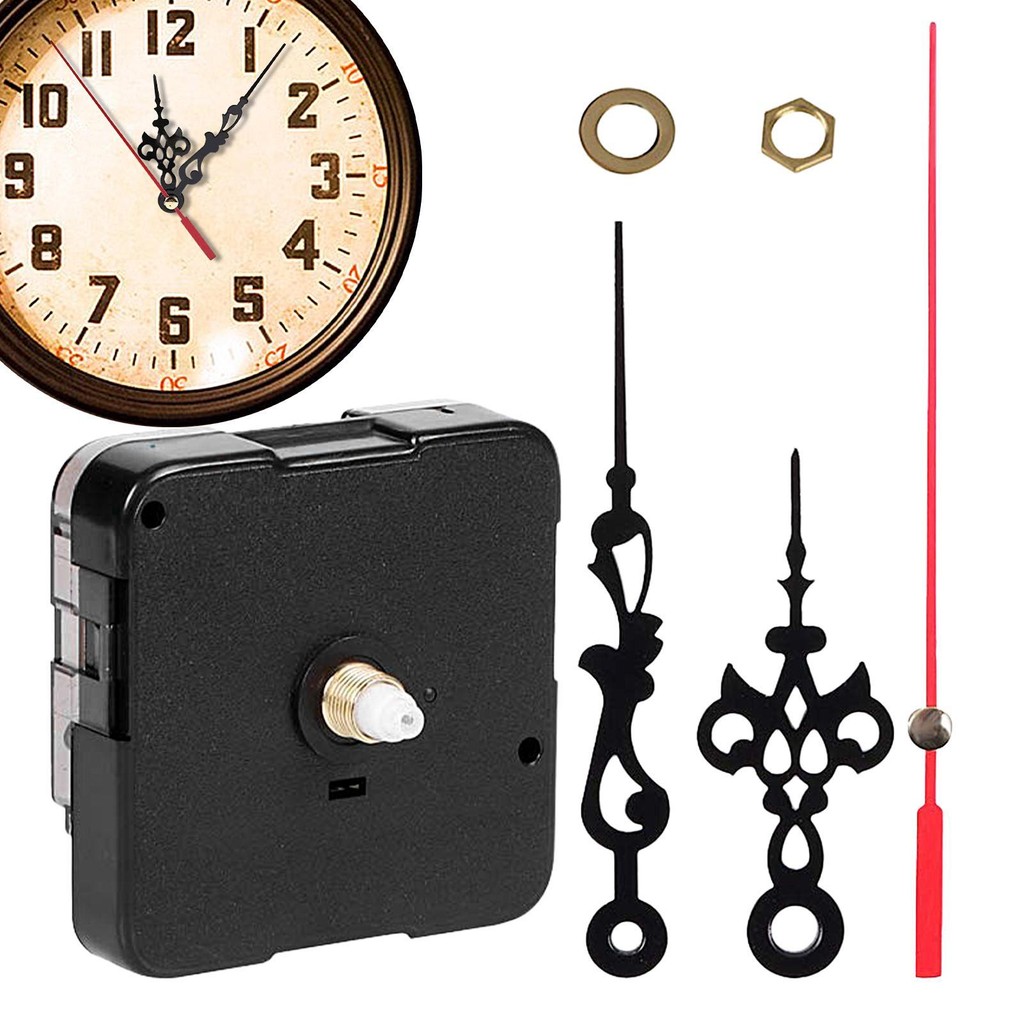 Metal Wall Clock Spindle Movement Mechanism Noctilucent Cross Movement ...