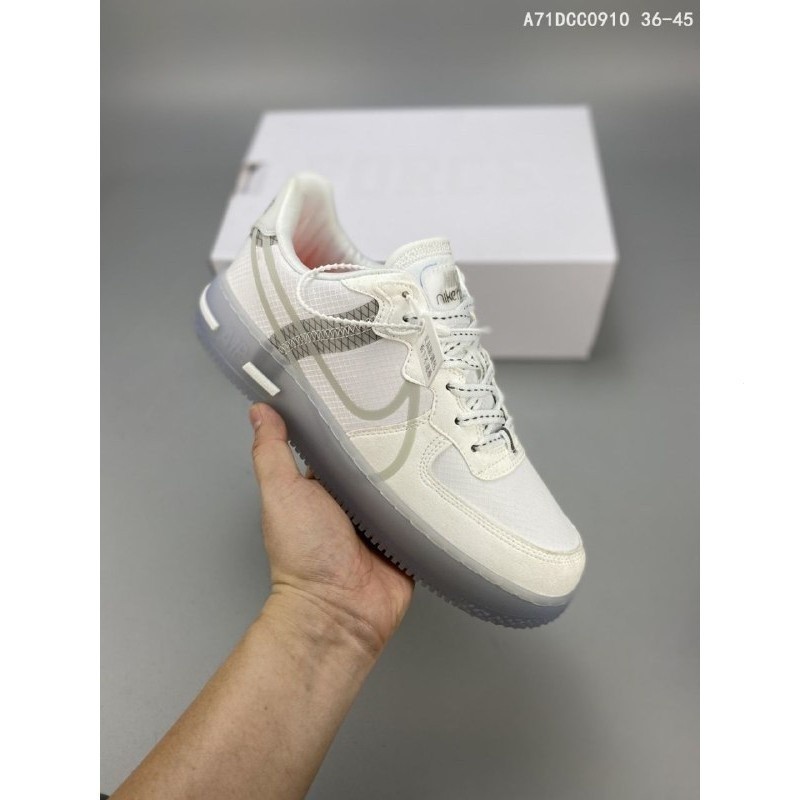 Nike Air Force 1 React Naija White Men Shoes Casual Sports ShoesPremium 36 45 Euro Shopee Malaysia