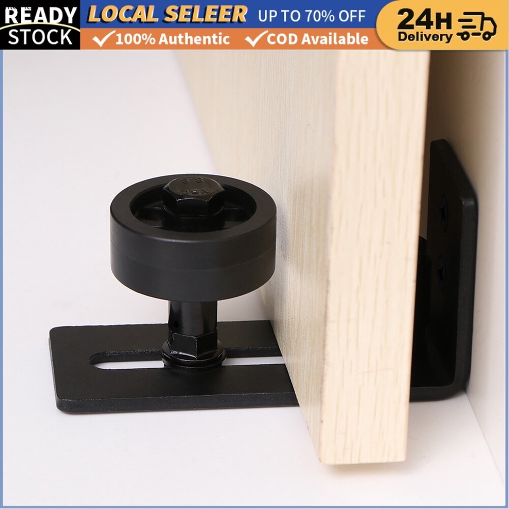 8 in 1 Carbon Steel Adjustable Sliding Slides Floor Guide Barn Door ...