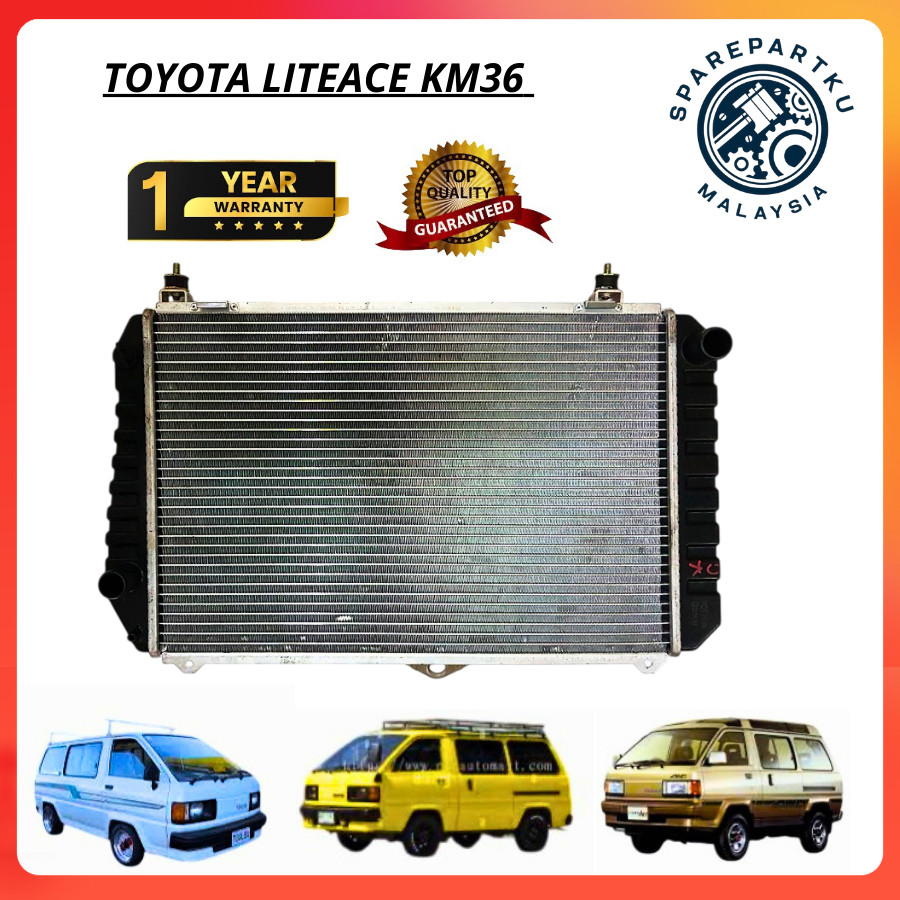 TOYOTA LITEACE KM36 PETROL 32MM AUTO /MANUAL RADIATOR TEBAL TANGKI AIR ...