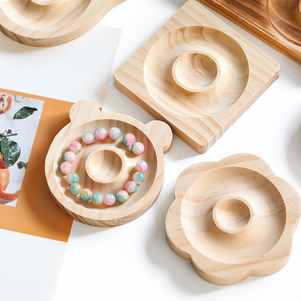 St.kunkka Solid Wood Bracelet Tray Premium Beading Organizer for DIY ...
