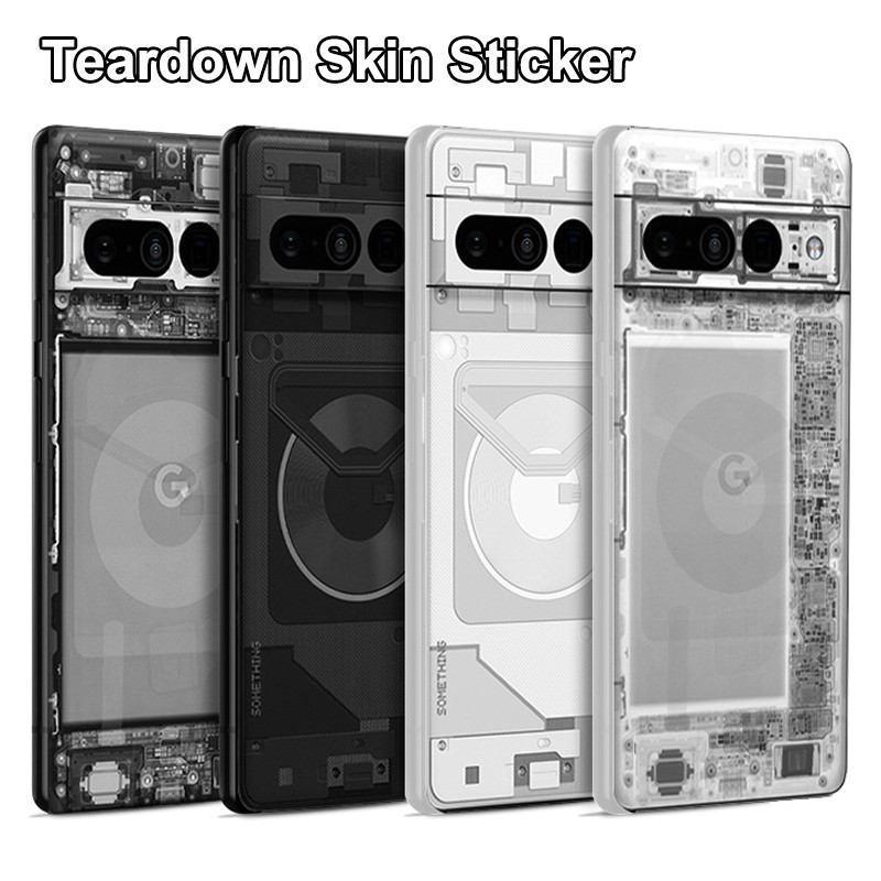 Teardown Decal Skin for Google Pixel 8 7 6 Pro 6A 7A Back Screen ...