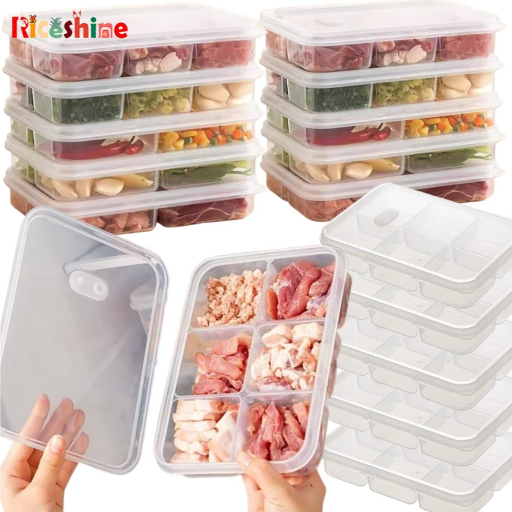 Transparent PP Frozen Meat Storage Box - Stackable Anti Cross Flavored ...