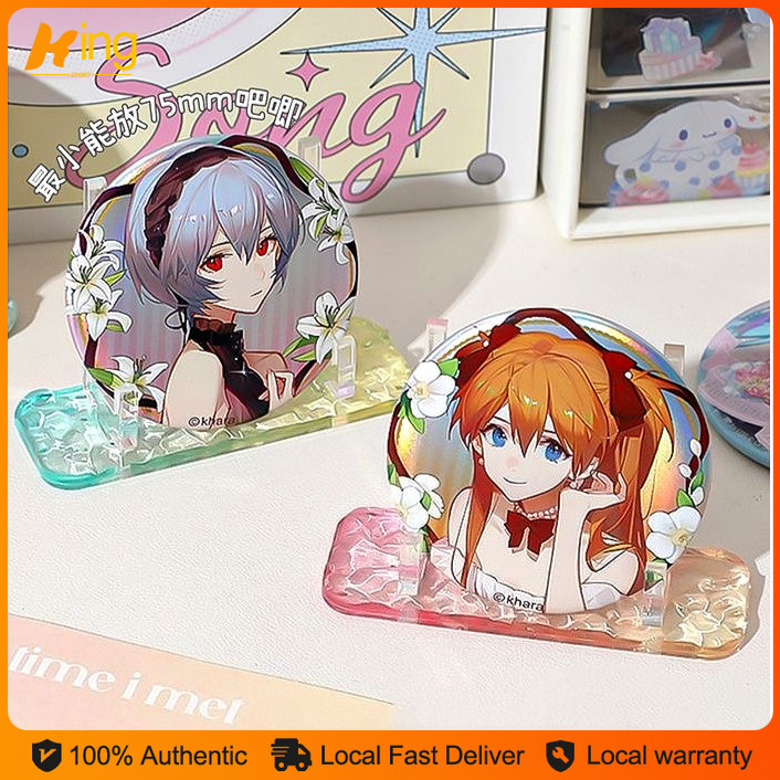 Acrylic Anime Display Stand Water Ripple Badge Holder Crystal ...