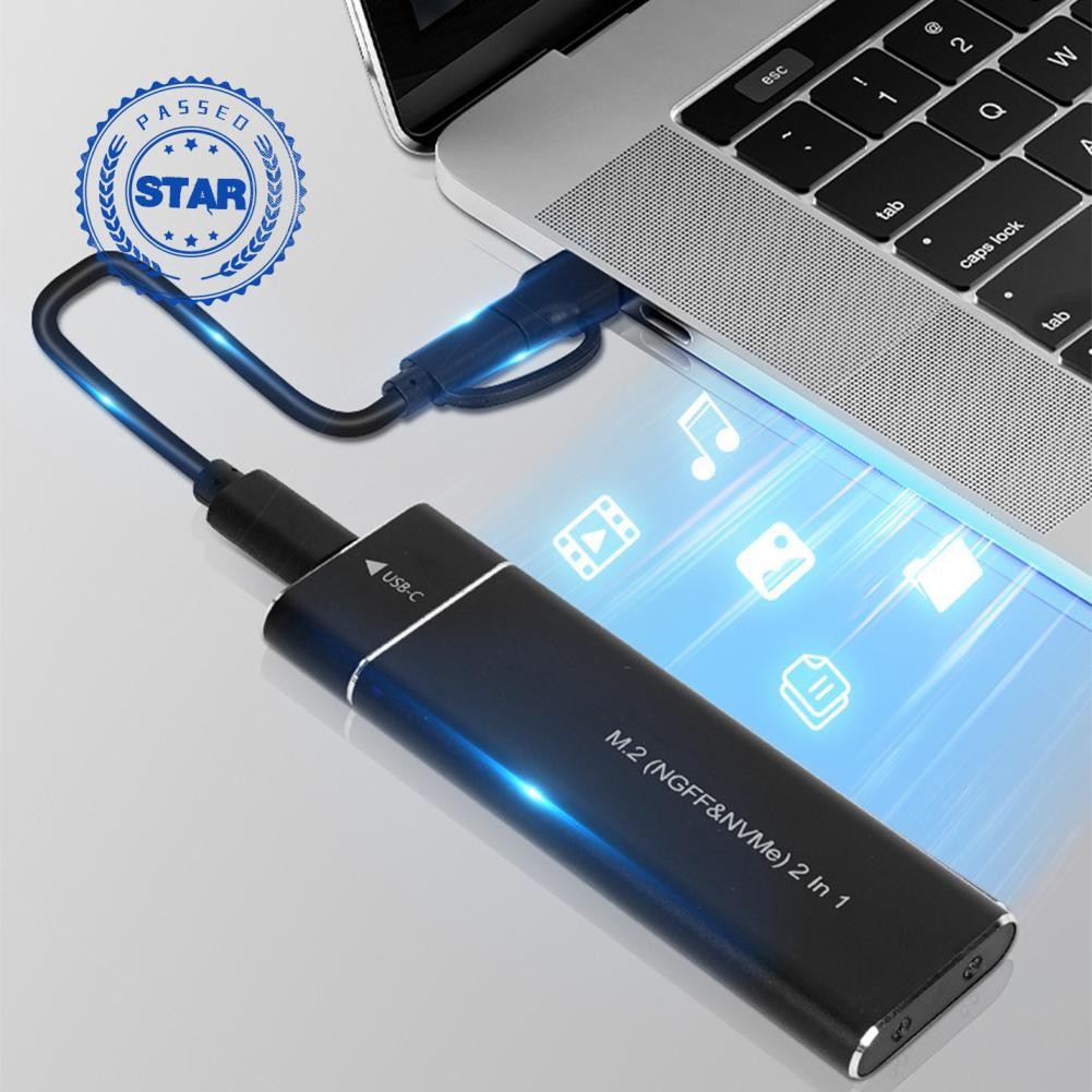 Ugreen Ssd Case 10gbps Nvme M2 Ssd Case For Pcie Sata To Usb Ssd Case ...