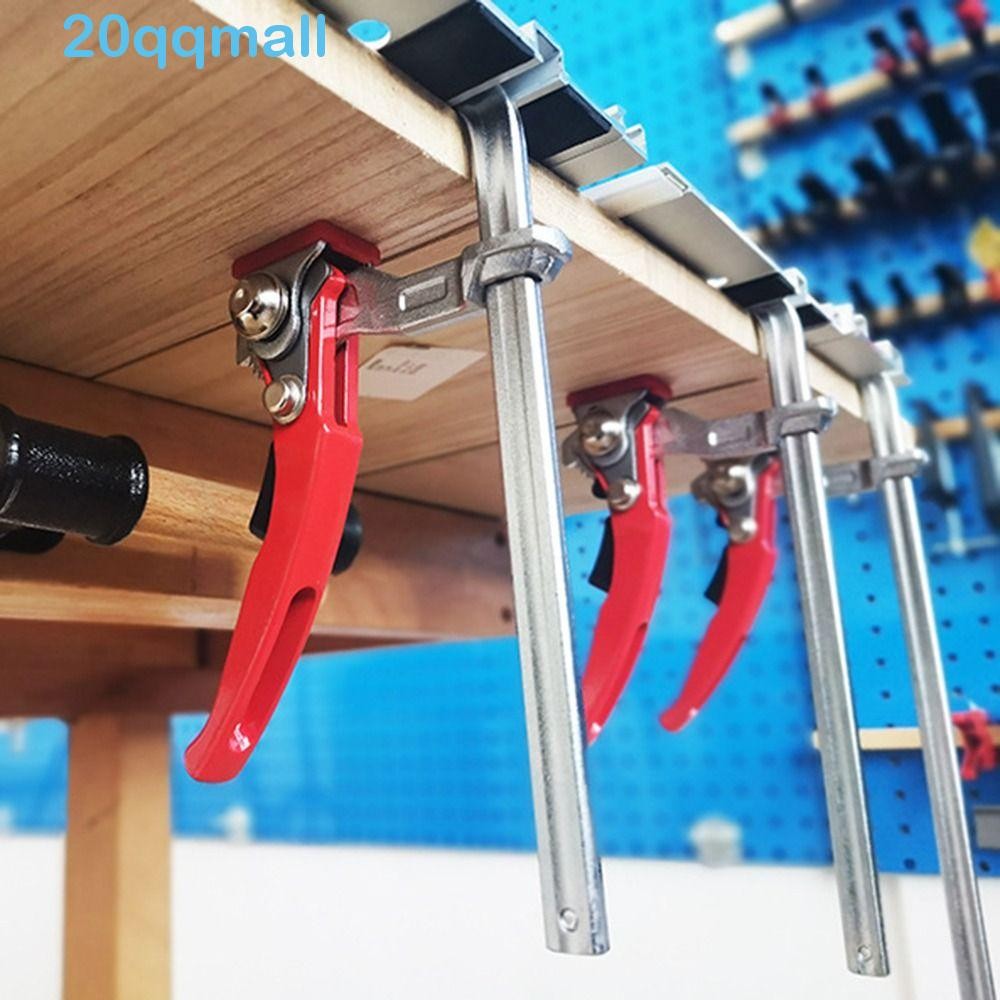 Qqmall guide rail ratchet clamp quick clamping welding platform quick