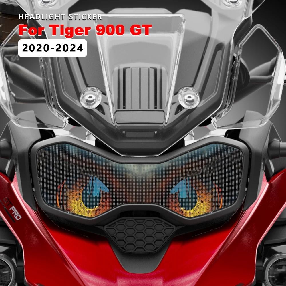 Headlight Sticker Waterproof Motorcycle Decals for Tiger 900 GT Pro ...