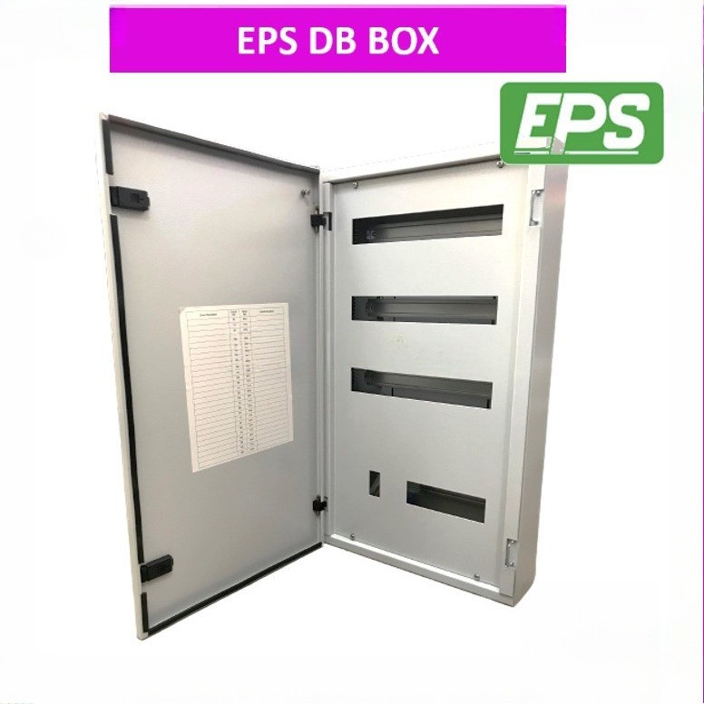 EPS EM4M EM-4M (4 ROW 53 WAYS + MCCB) METAL CLAD ENCLOSURE DB BOX MCB ...