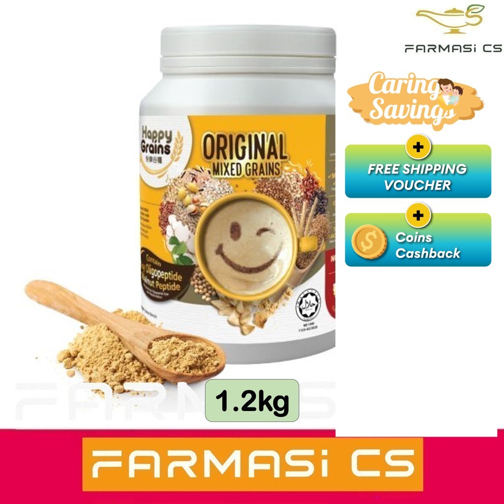 Happy Grains Original Mixed Grains 快乐谷糧 1.2kg EXP:05/2027 FOC Grains ...