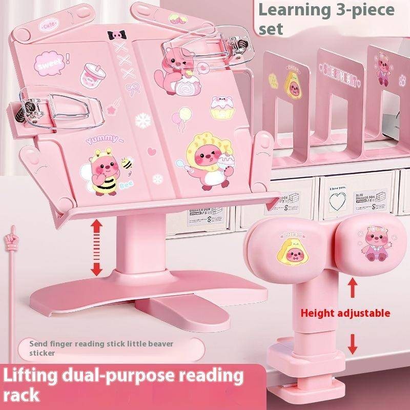 Reading Rack Reading Book Stand Children's Multifunctional Liftable ...