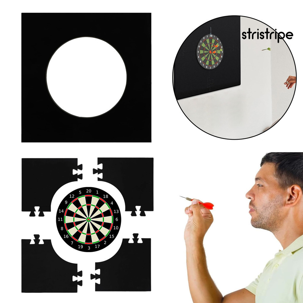 STRSplicing Dart Board Wall Protector Universal EVA Square Dart