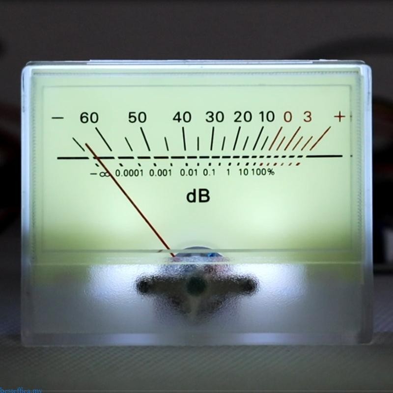 beste VU Meter with LED Backlight DB Level Meter Amplifier Easy Wiring ...