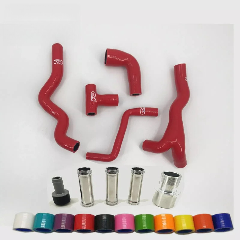 Kit Tuyaux Refroidissement Silicone Bleu Pour VW Golf/Bora/Jetta MK4 1.8T AUM AUQ - Résiste -60°C à +260°C