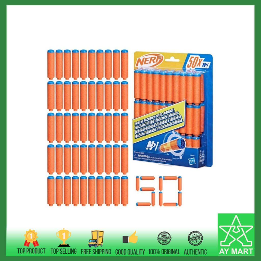 Nerf N Series N1 Darts, Includes 80 Darts, Compatible Only With Nerf N Series Blasters, Outdoor Games, Ages 8