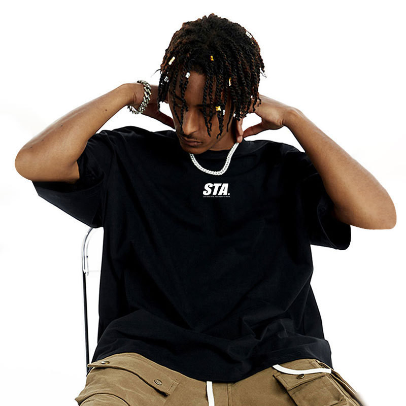 STA Unisex Double Line stock unisex, LUXURY Baju T Shirt Lelaki T Shirt ...