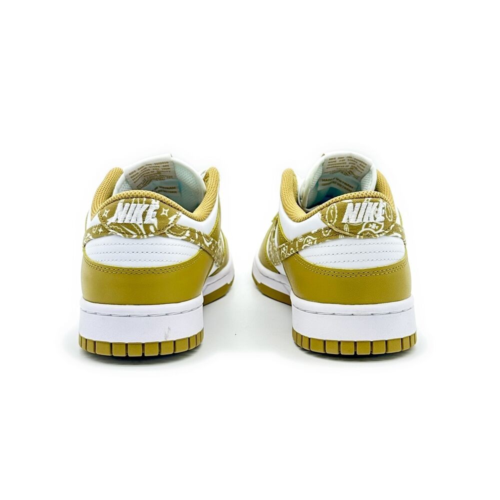 DH4401-104 Nike WMNS Dunk Low ESS Barley Paisley White Khaki Brown Beige |  Shopee Malaysia