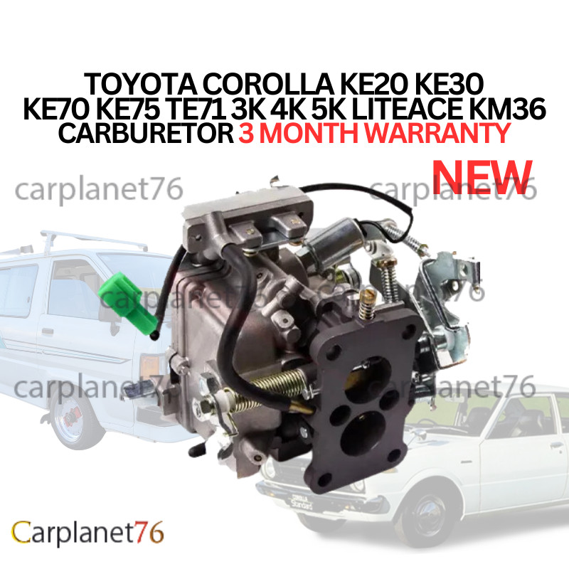 TOYOTA COROLLA KE20 KE30 KE70 KE75 TE71 3K 4K 5K LITEACE KM36 1970