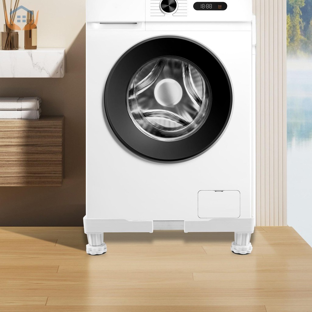Mini Fridge Stand Adjustable Washer and Dryer Pedestal Lower Noise ...