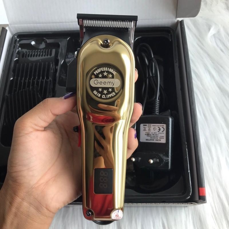 Geemy Model:GM-6668 Cordless Rechargeable Hair Clippers Cutter Trimmer ...