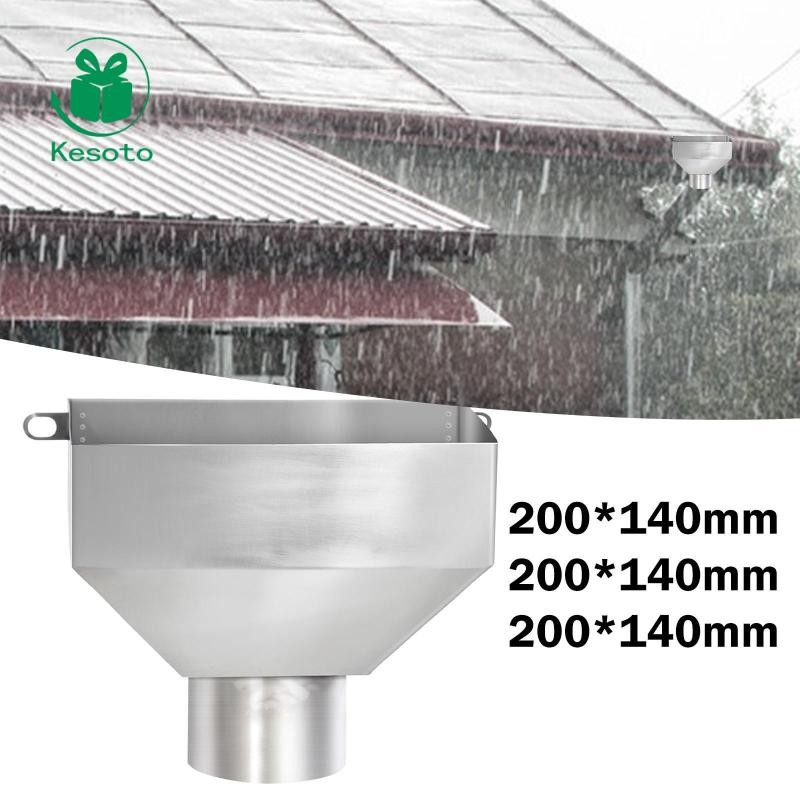 Kesoto Drain Gutter Downspout Adapter Gutter Downspout Extension Roofs ...