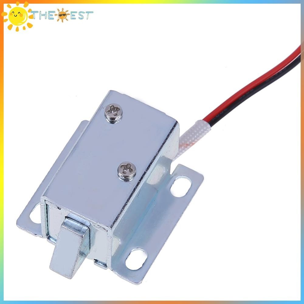 THEBEST DC 12V Mini Drawer Lock Anti-skidding Solenoid Lock for Letter ...