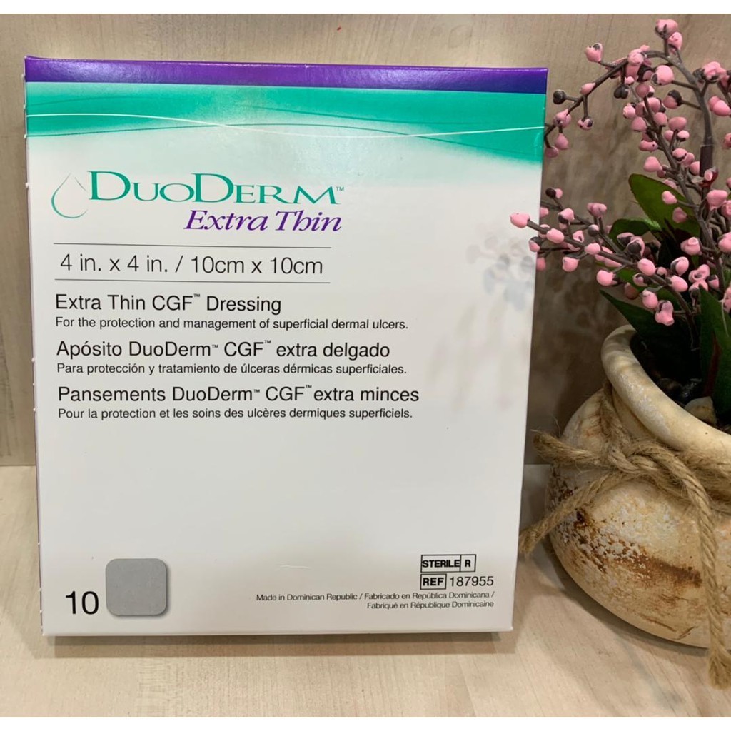 Duoderm Extra Thin (10cmX10cm) Box Of 10's | Shopee Malaysia