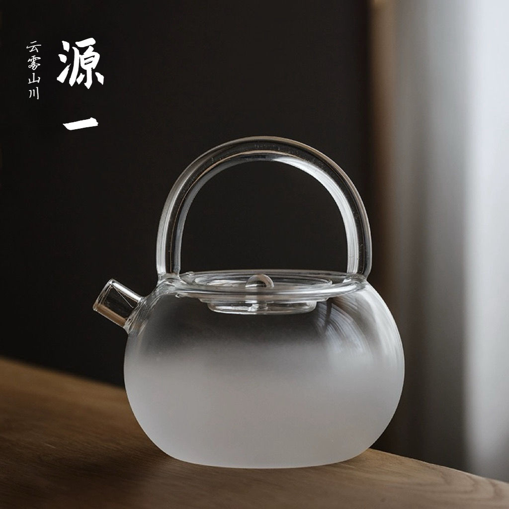 Glass pot Cloud series hand-made Pyrex glass teapot Chinese teapot tea ...