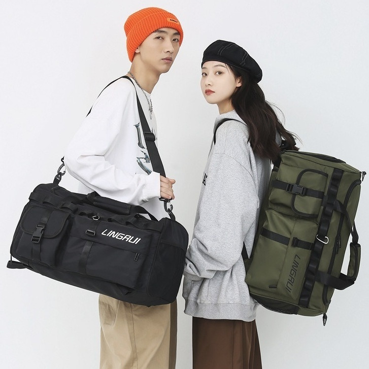 Sports Fitness Carry Backpack Travel Bag Waterproof Large Capacity ...
