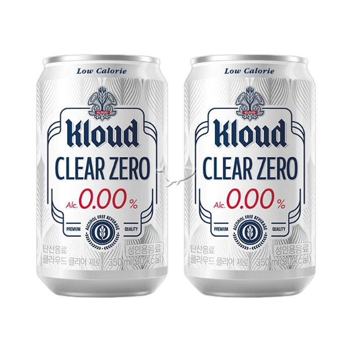 LOTTE Kloud Clear Zero (Alc.0.0%) 350ml | Shopee Malaysia