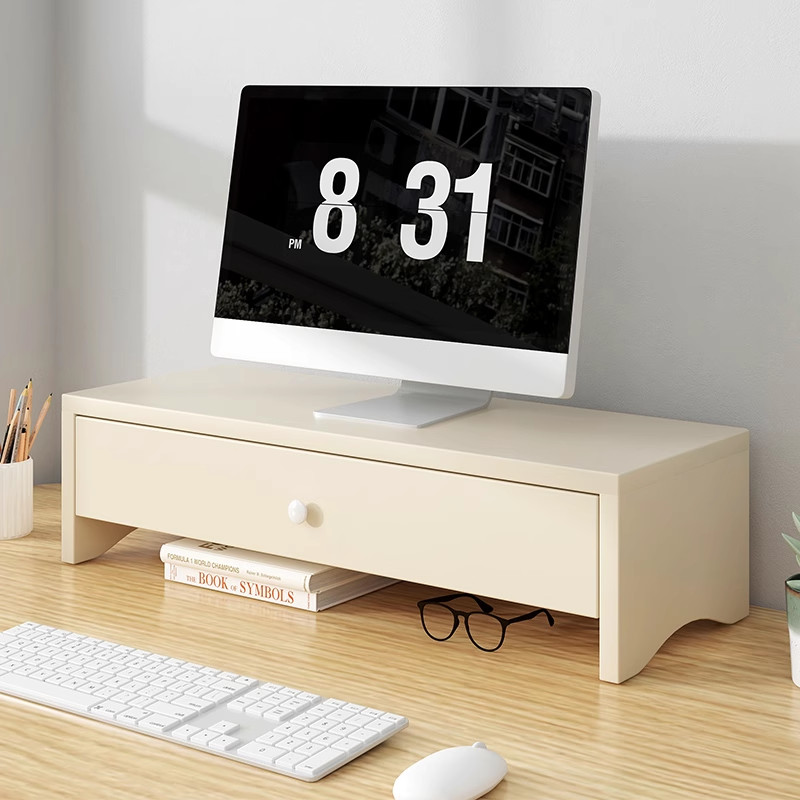 Elevated Rack Desktop Computer Monitor Elevated Rack Desktop Storage ...
