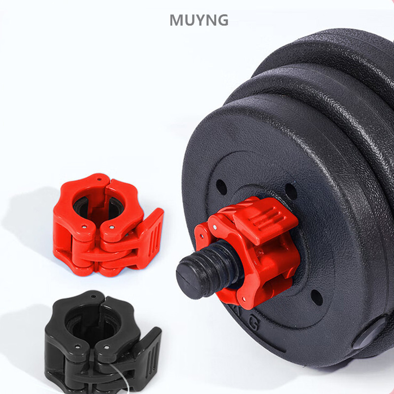 25mm 28mm 30mm Barbell Collar Lock Dumbell Clips Clamp Weight Lifting ...
