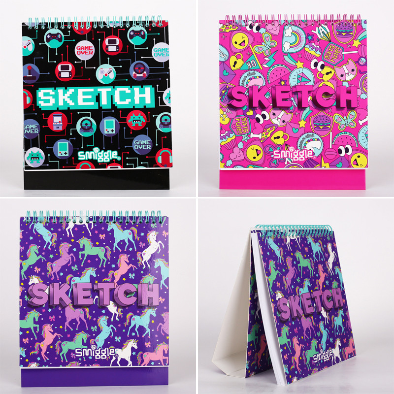Australia smiggle Coil Drawing Book Primary School Students Creative ...