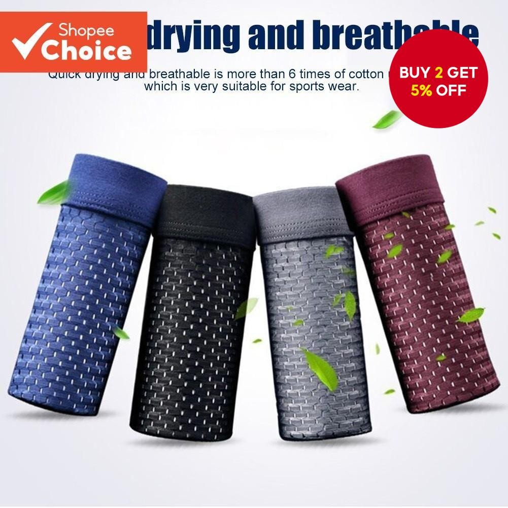 Icker Sea [7 Pack] Mesh Contrast Boxer Brief Underwear COI-22-04