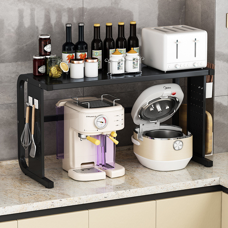 Kitchen Rack Microwave Rack Countertop Rice Cooker Air Fryer Storage ...