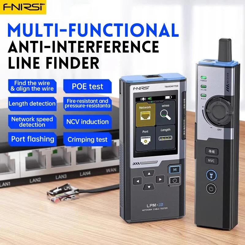 FNIRSI LPM-10A Multifunction Network Cable Tester Anti-Interference ...