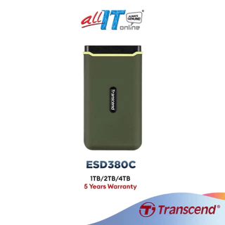 Transcend ESD380C 1TB USB 3.2 Gen 2x2 Type-C Portable SSD