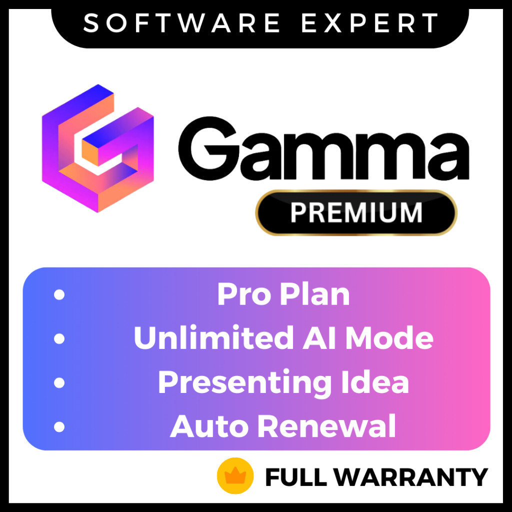 GAMMA.APP GAMMA AI Presentation Slides Premium | Full Warranty | Shopee ...