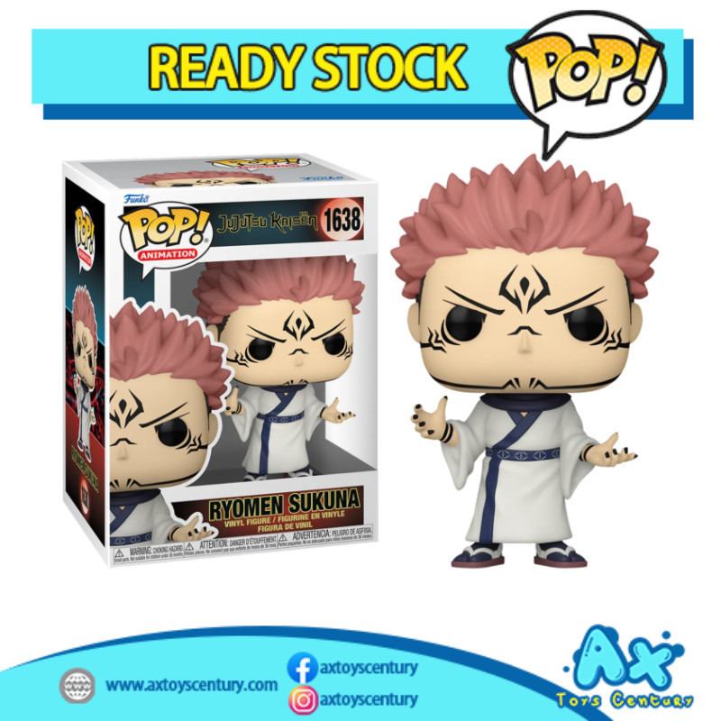 Funko Pop Jujutsu Kaisen - Ryomen Sukuna Wearing Robes | Shopee Malaysia