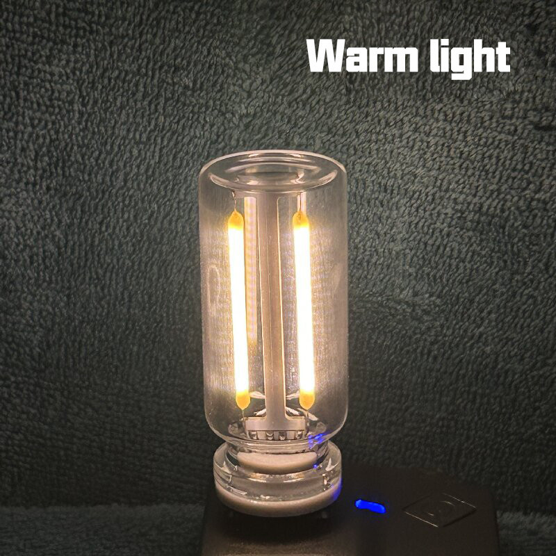 【tuilieyfish】 Retro USB LED Filament Touch Dimming Bulb 5V Retro LED ...